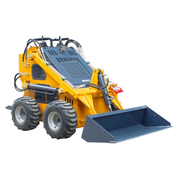 420 Wheel Skid Steer Loader with 4 in 1 Bucket Customer's Requirement and