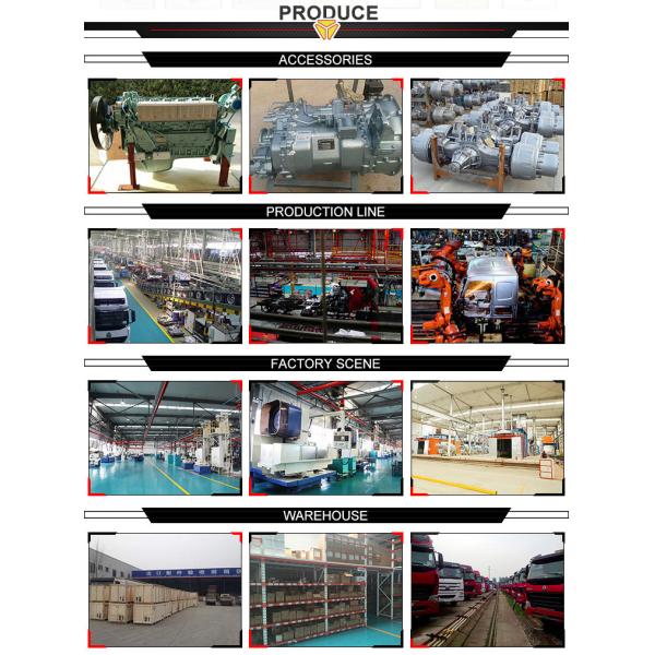 Heavy Commercial Trucks 6 x 4 Driving Heavy Cargo Trucks Loading 50 Ton