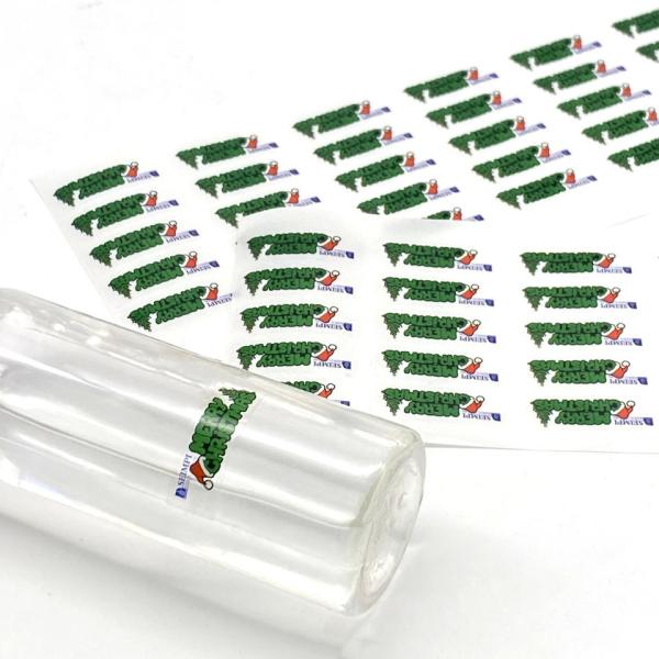 Buy Custom Christmas Waterproof Die Cut Sticker Logo Adhesive Label Printing Vinyl at wholesale prices