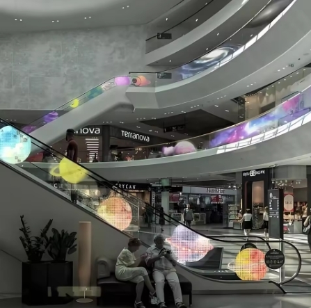 Manufacturer Price Self-adhesive Advertising Display Ultra-thin Transparent LED