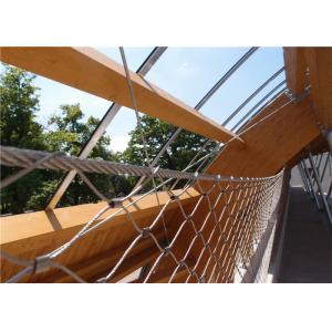 1.5mm 60mm 316 Architectural Flexible Stainless Steel Cable Netting