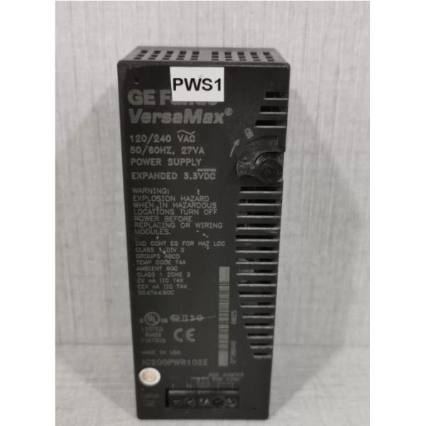 Buy IC200PWR102 GE 120/240VAC Expanded 3.3V Power Supply at wholesale prices