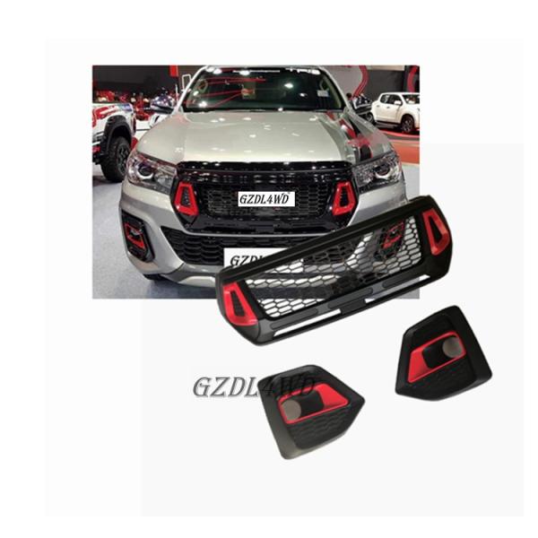 GZDL4WD 4x4 Toyota Hilux Revo Rocco Front Grille Replacement 2018