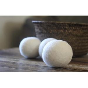 8cm Natural Fabric Softener Felted Wool Dryer Balls