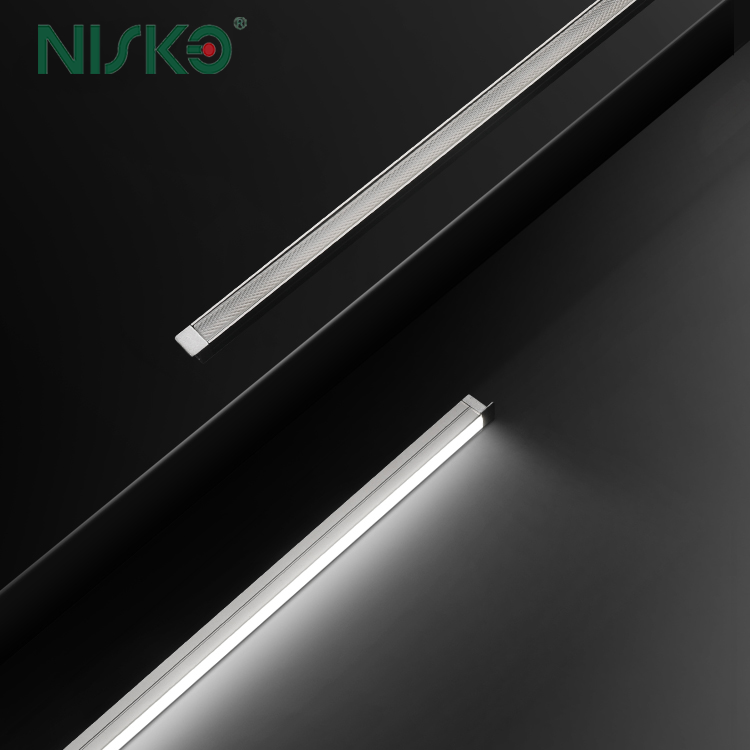 Mini Ultra-thin Closet Shelf Panel Bar Lights Aluminum Profiles Strip for Indoor