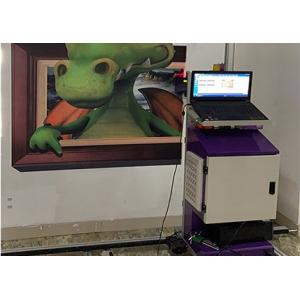 Water Based Ink CE ROHS CMYK 3D Wall Inkjet Printer