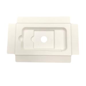 Electronics Sugarcane Fiber Packaging , Oil Resistant Custom Molded Pulp