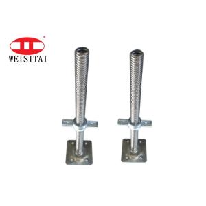 Seamless Galvanized 38mm Scaffolding Jack Base