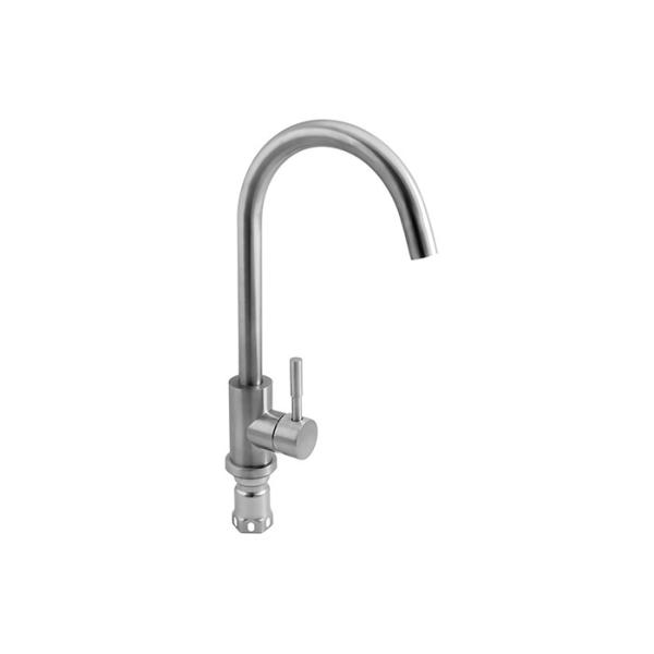Buy SUS304 Stainless Steel Pull Out Kitchen Faucet With Single Handle at wholesale prices