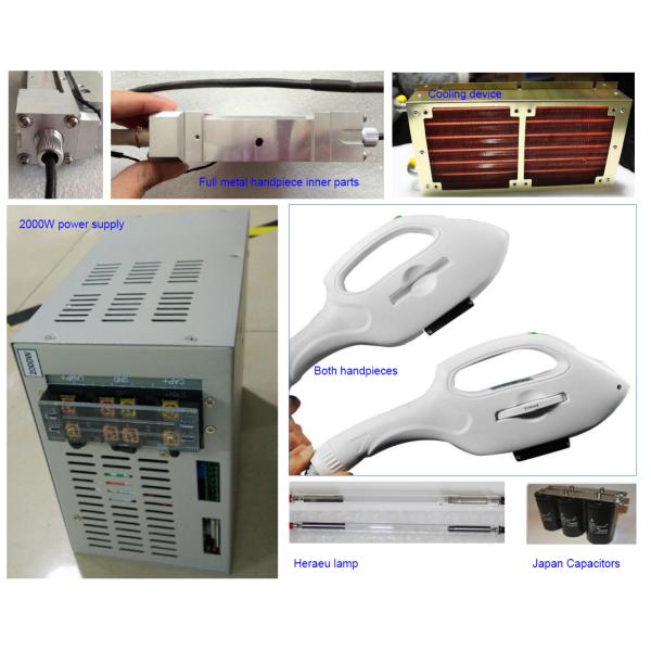 220V / 110V SHR IPL RF Beauty Equipment For Skin Rejuvenation Acne Therapy