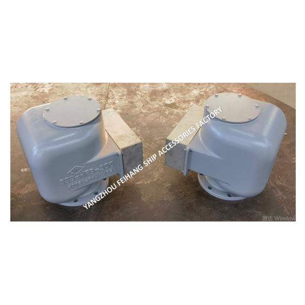 FLANGE CAST IRON FLOAT TYPE BALLAST TANK BREATHABLE CAP (WITH FIRE NET) MODEL