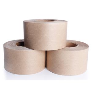 Acrylic Activated Fragile Kraft Paper Adhesive Tape Packaging 150MIC