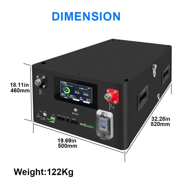 51.2V 16kwh EU Warehouse Stock Stackable ready Battery Pack JK V19 BMS EVE 314ah DC breaker