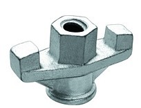 Comprehensive good. Flanged wing nut