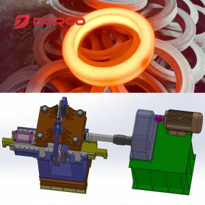 Customizable Vertical Ring Rolling Machine Four Column Frame Structure Stable