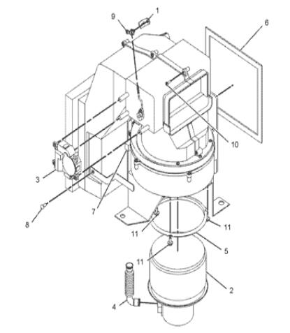 147-4834 1474834 Blower Motor For 320C 325C Excavator Parts