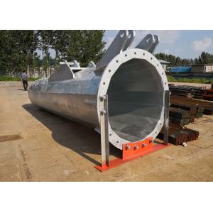 Free Standing Tubular Steel Tower , Submerged Arc Welding Space Frame Tower