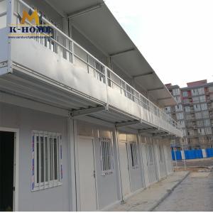 Flexible Prefab Container House Sandwich Panel Light Steel Frame
