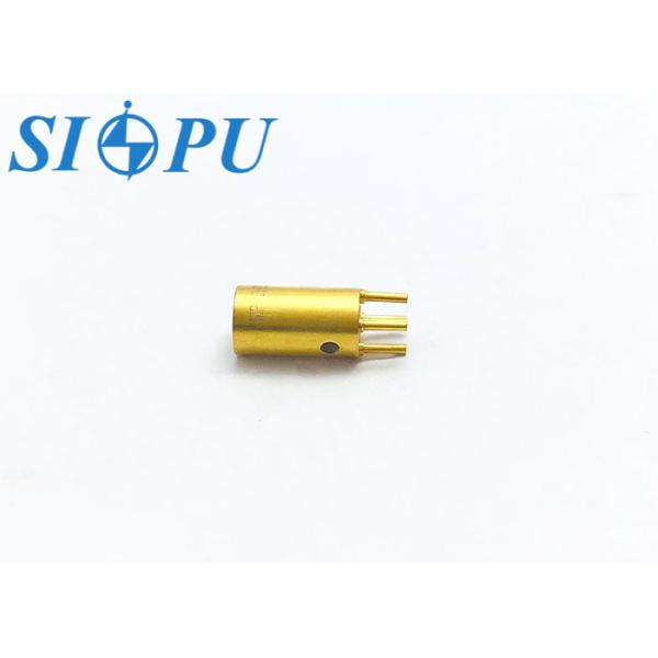 SMP Male Light Hole RF Coaxial Connector – PCB Solder Type
