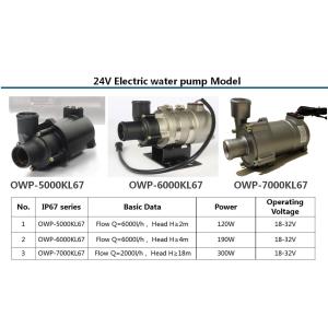 24V DC 120W Brushless Electric Engine Bus Automotive Electric Water Pump