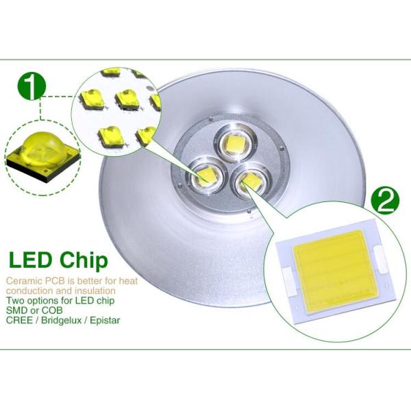 LED High Bay Light Super Bright Commercial Lighting 15000 Lumens 150W 85-265V Warranty 3 Years Light for Factory