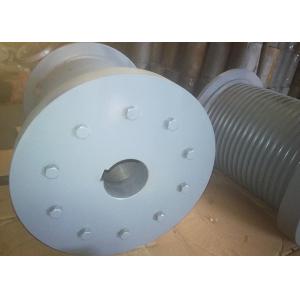 Marine Hydraulic Winch Drum Durable With Rope Groove Rope Inlet