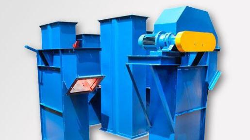 PL And ZL Series Belt Type Bucket Elevator 110t/H Capacity