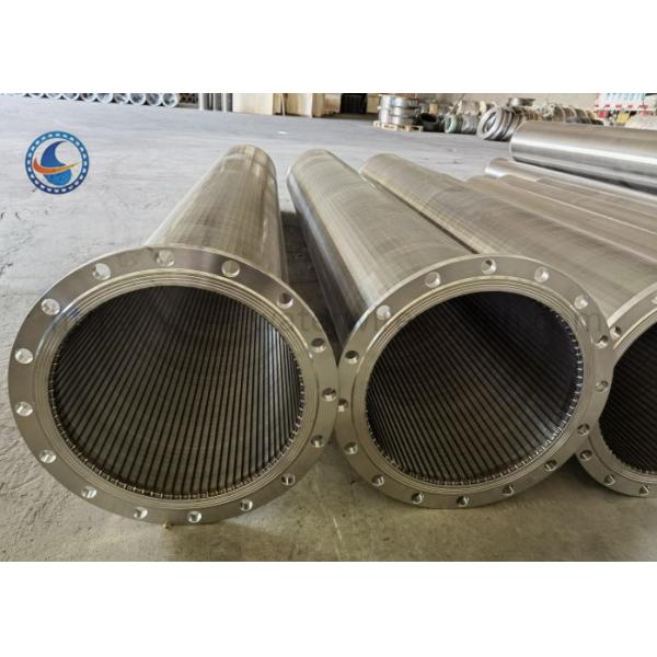 Anti Acid Stainless Steel Wire Wrapped Screen Slot 20 3*4.6mm