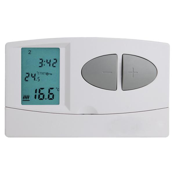 Buy Wired Digital Room Thermostat 7 Day Programmable With Large Screen at wholesale prices