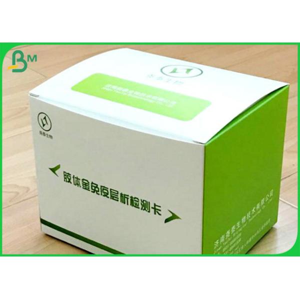 400GSM 100% White Virgin Pulp Cellulose Cardboard For Making Pill Box