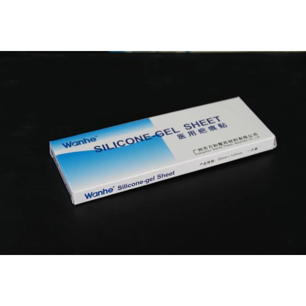 Buy Transparent 3*8cm Gel Medical Silicone Scar Removal Sheets ISO 13485 at wholesale prices