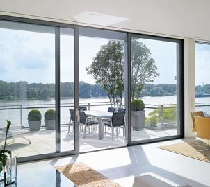 Buy Energy Saving and Environmental Protection Aluminum Sliding Door with Durable Structural Design at wholesale prices