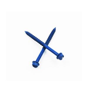 Slotted Drive Flange Hex Washer Head Self Drilling Screws M6 ANSI With Ruspert