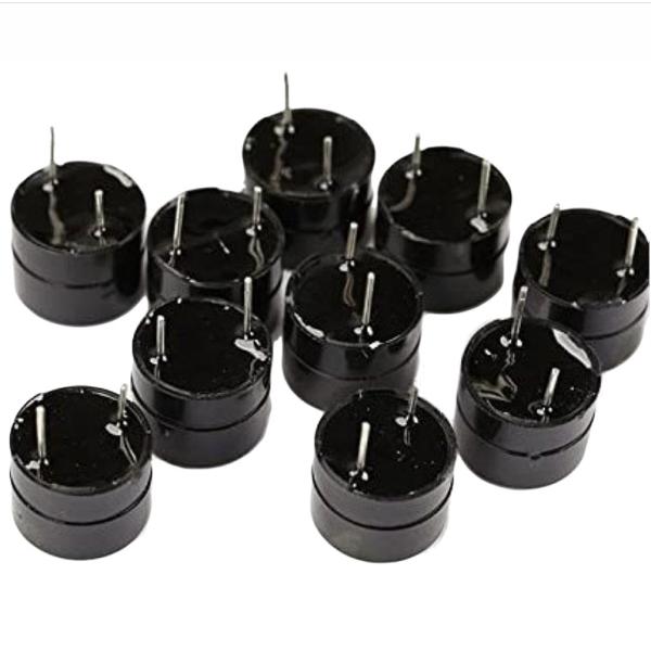 Buy 12mm Diameter Electronic Alarm PCB Panel Mounting Piezo Passive Buzzer Sounder at wholesale prices