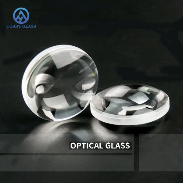 Buy Clear Convex Sapphire Crystal Lens Transparent Flat Dome at wholesale prices