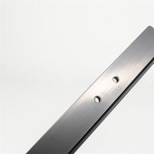 China Decorative Plastic Strip Wall PVC Trim Grey on sale