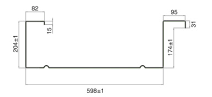 16 Stations Cable Tray / Arch Sheet Roll Forming Machine For Roof Building