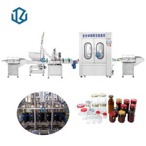 Automatic Feeder Twist Off Vacuum Screw Capping Machine