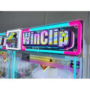 Coin Operated Prize Grabber Game Machine with LED Lights 60kgs 220V 100W Arcade