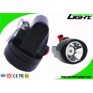 2.8 Ah Cordless LED Headlamp Rechargeable , Long Working Time Miners Cap Lamp