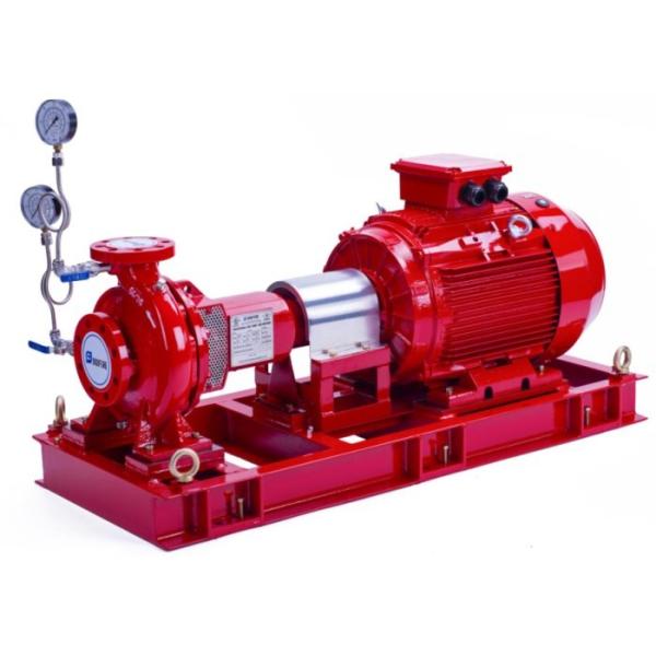 High Power Electric Fire Fighting Pump, 200 GPM 140PSI UL FM Fire Pump