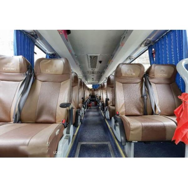 Used 12m Diesel Bus Coach Luxury Long 51 Seat Zk6122 Yutong Bus Parts Passenger Coach