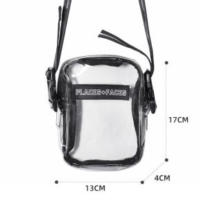 Places Faces Fashion Fanny Pack ODM Clear PVC Side Bag