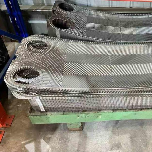 Buy 3mm Copper Plate Heat Exchanger With Glued Connection at wholesale prices