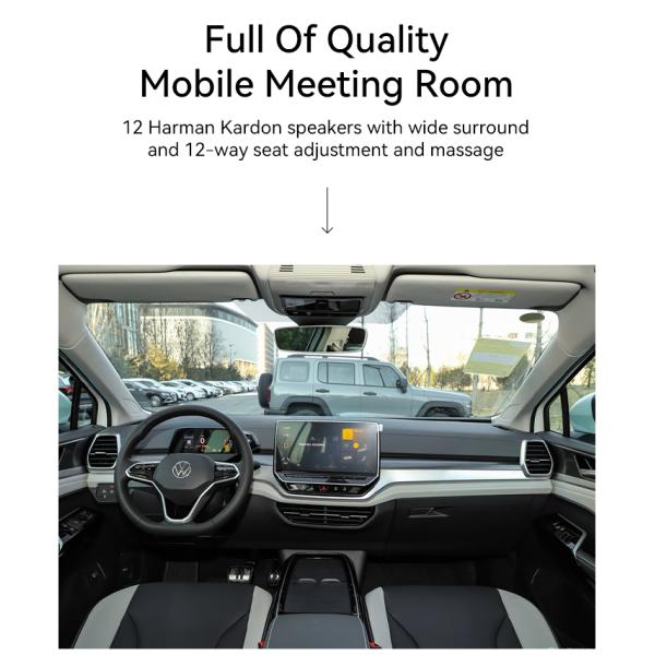 Fuel 100% Electric 7 Seat Electric Car VW ID6 CROZZ LITE PRO 2023 Road Legal Energy Vehicle