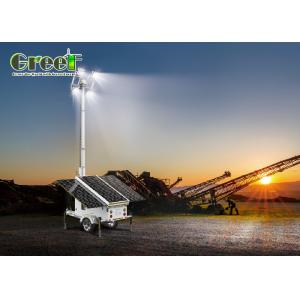 110-220V High Efficiency Solar Power Mobile Power Supply Vehicle