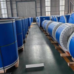 PVDF Coating Dark Grey Silver Brushed Aluminum Coils