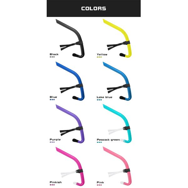 Silicone Mouthpiece Front Snorkel Swimming Diving Equipment Spearfishing Floating Tube