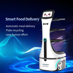 Restaurant Cute Autonomous Mobility Robot Food Delivery Service HD Screen