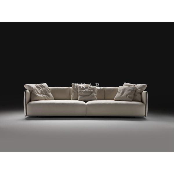 Buy High Class Italian Modern Living Room Fabric Sofa Set at wholesale prices